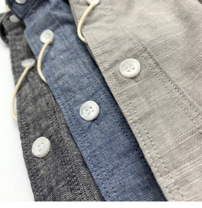 Camisa Retro de Lino y Algodón para Hombre - Estilo Japonés Transpirable - Image 11