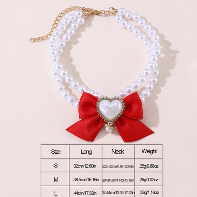 Collar Princesa con Dije Corazón para Mascotas - Image 15