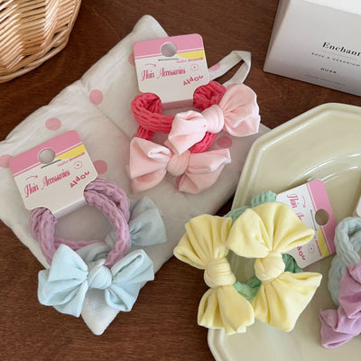 Elástico para Cabello Macaron - Cinta Suave sin Dañar - Image 11