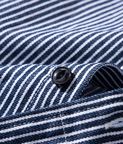 Camisa Retro de Rayas Verticales Manga Larga para Hombre - Image 28