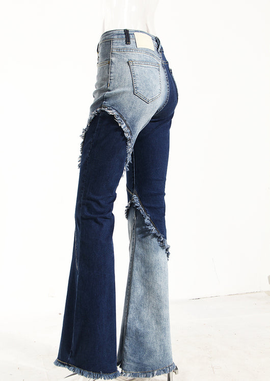Jeans Geométricos de Cintura Alta con Efecto Reductor - Image 22