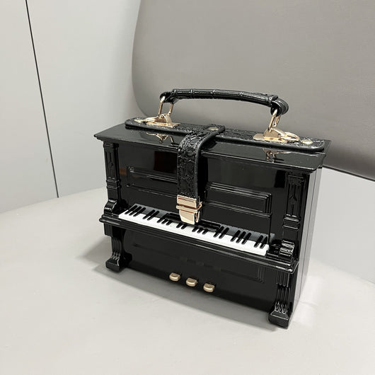 Bolso Bandolera Acrílico con Diseño Piano - Image 29