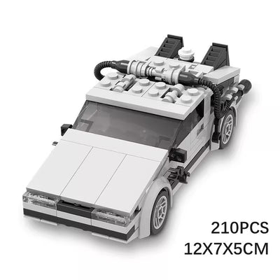 Vehículo Máquina del Tiempo Regreso al Futuro - Juguete Educativo Modular - Image 10