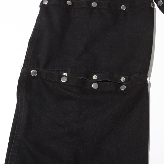 Jeans Talle Alto Irregular con Botones Desmontables - Image 30