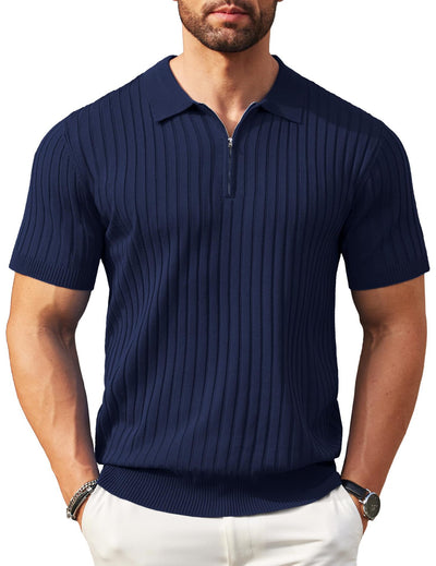 Polo Deportivo Hombre Manga Corta con Cierre - Estilo Golf Casual - Image 16