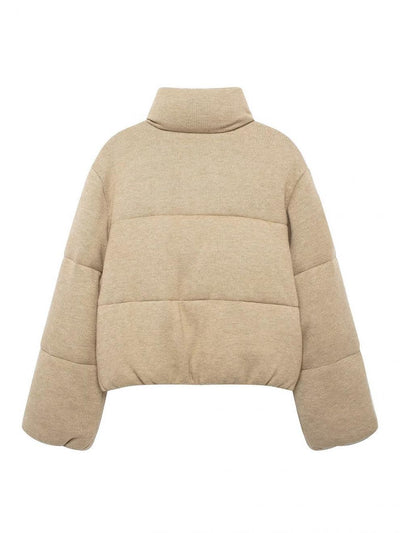 Chaqueta de Algodón con Cuello Mao - Estilo Europeo y Americano - Image 17