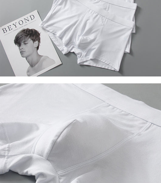 Bóxer Blanco Juvenil para Hombre de Algodón Cómodo - Image 12