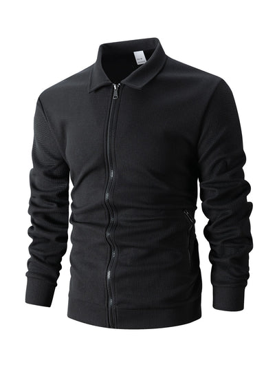 Cardigan Blazer Slim Fit para Hombre - Chaqueta Otoño con Bolsillos y Solapas - Image 32