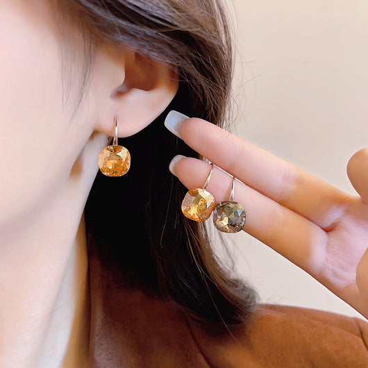 Aretes Geométricos con Circonita Cúbica - Image 15