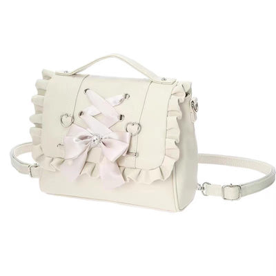 Bolsa Lolita con Moño Love - Mochila Convertible de Mano, Hombro y Bandolera - Image 9