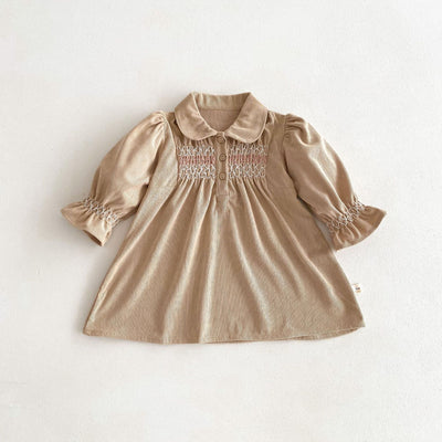 Vestido Enterizo de Pana para Bebé Niña con Diseño Triangular - Image 32