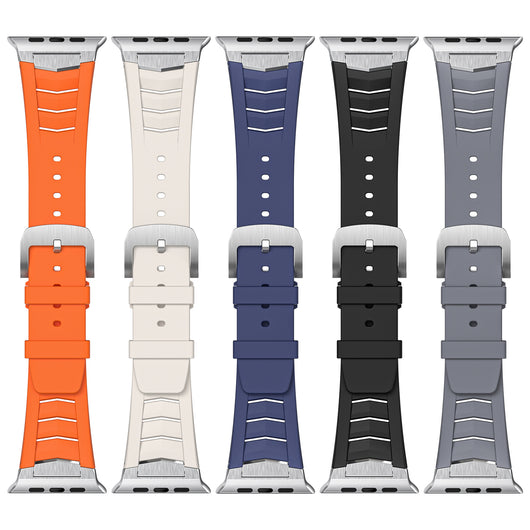 Correa Deportiva de Goma Fluorada con Aleación - Reloj Inteligente Premium - Image 45