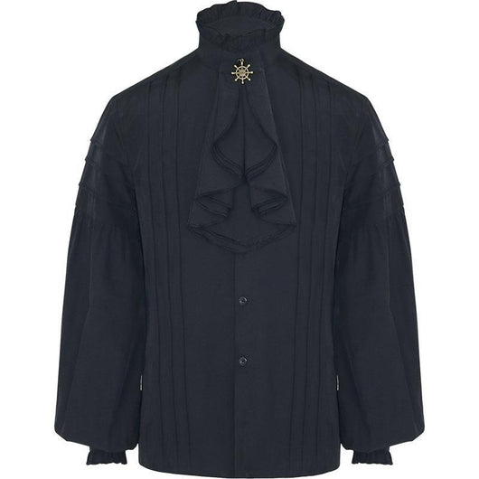 Camisa Medieval Europea con Mangas Farol - Estilo Samurái - Image 19