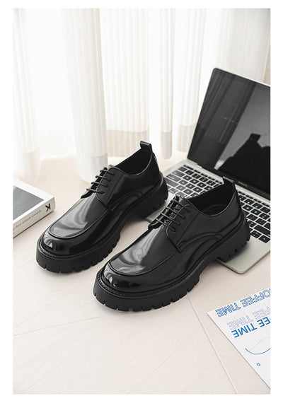 Zapatos Casuales de Cuero con Plataforma Elevadora - Image 11