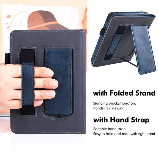 Funda de Cuero con Soporte de Muñeca para Kindle Paperwhite 11 - Image 73