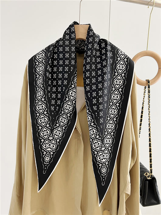 Pañuelo de Seda Twill Lujo Ligero para Mujer - Image 31