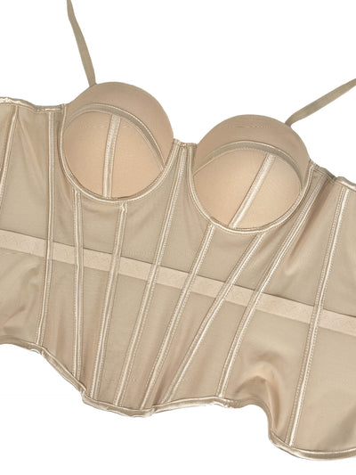 Corsé Reductor de Malla Estilo Europeo - Camiseta Ajustadora de Cintura - Image 39