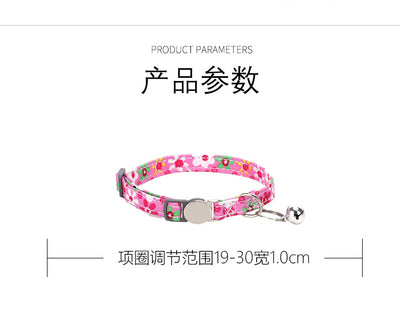Collar Bohemio Floral para Gatos con Diseño Delicado - Image 8