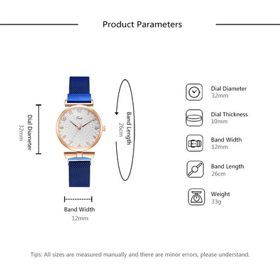 Juego Completo de Reloj de Cuarzo con Accesorios para Regalo - Image 21