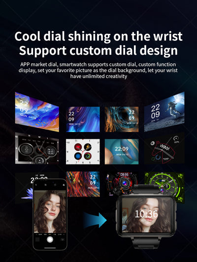 Reloj Inteligente de Pantalla Grande con Android 4G y Doble Cámara - Image 19
