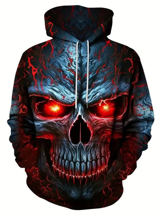 Sudadera Holgada Estampada para Hombre - Image 27