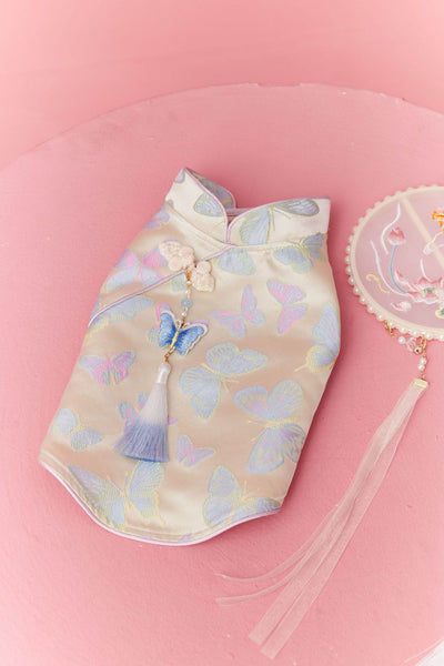 Chaleco Cheongsam Estilo Neo-Chino para Mascotas Pequeños - Schnauzer y Bichón - Image 50