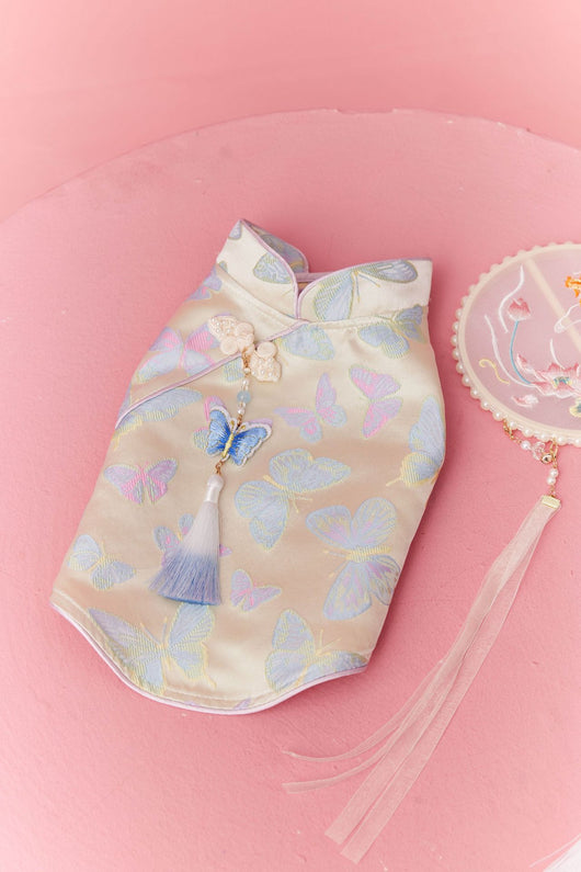 Chaleco Cheongsam Estilo Neo-Chino para Mascotas Pequeños - Schnauzer y Bichón - Image 50