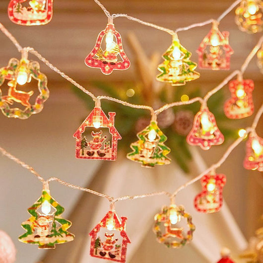 Cadena de Luces LED Multiusos - Árbol de Navidad, Muñeco de Nieve y Decoración Temática - Image 27