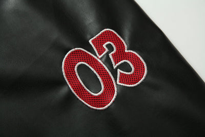 Chaqueta de Cuero Estilo Retro Americano con Detalles de Tartán - Image 52