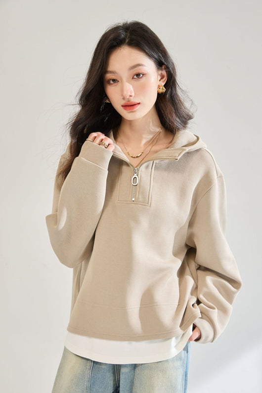 Sudadera Deportiva Dos Capas con Cierre - Ajuste Relajado - Image 11