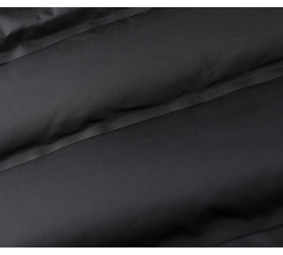 Abrigo Acolchado para Hombre Cuello Alto Diseño Liso - Image 27