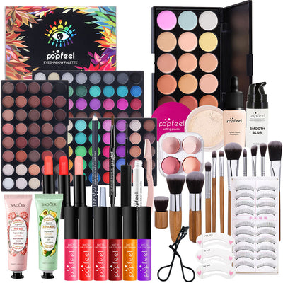 Paleta Portátil de Sombras y Brillo Labial Multifuncional - Image 19