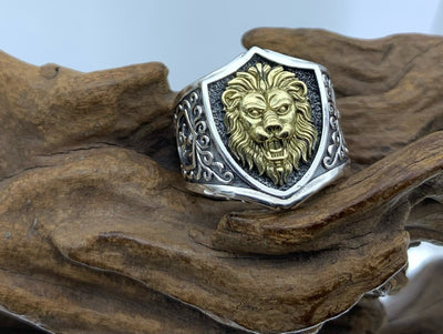 Anillo Abierto León Dominante en Plata 925 - Image 10