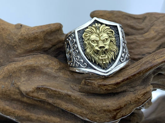 Anillo Abierto León Dominante en Plata 925 - Image 10
