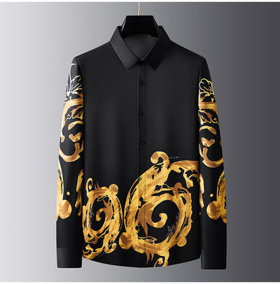 Camisa Ejecutiva Antiarrugas sin Planchado Slim Fit Manga Larga - Image 10