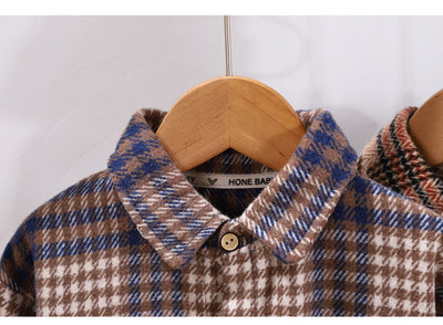 Camisa de Cuadros Casual para Niños - Perfecta para Primavera y Otoño - Image 32