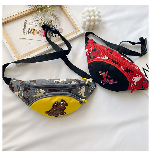 Bolsa Cruzada Infantil con Dinosaurio Cartoon - Mochila Pecho Niño - Image 33