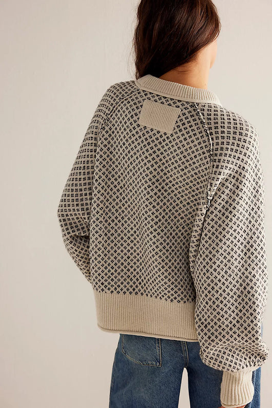 Suéter Tejido Jacquard Cuello Redondo para Otoño e Invierno - Image 28