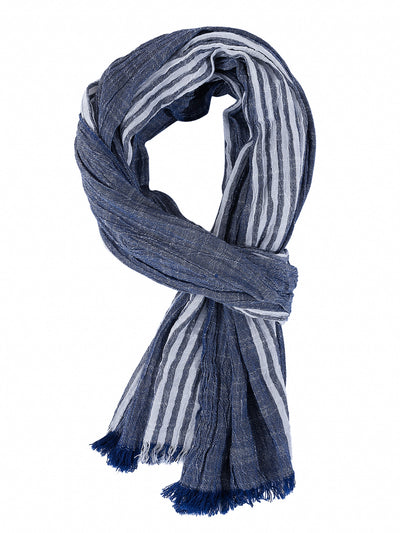 Bufanda Hombre Rayas Primavera Verano - Diseño Bicolor Versátil - Image 26