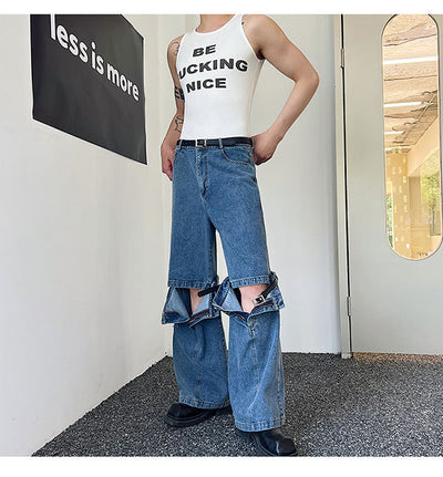 Pantalones Vaqueros de Trabajo Reforzados con Parches - Image 11