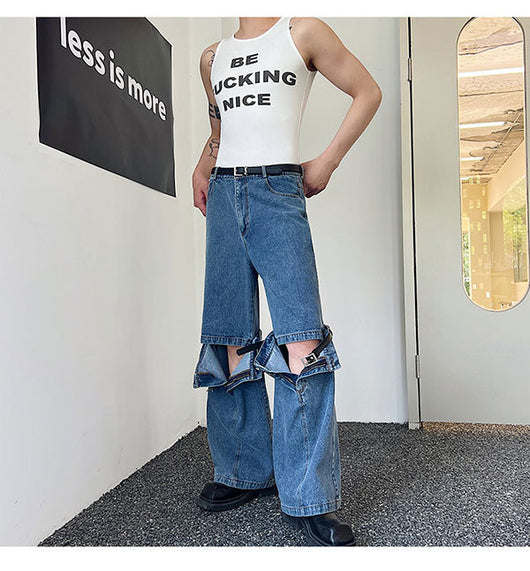 Pantalones Vaqueros de Trabajo Reforzados con Parches - Image 11