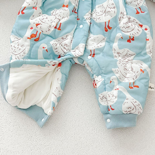 Pijama Enterizo de Algodón Grueso para Recién Nacido - Image 32