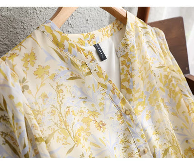 Vestido Floral de Gasa Francesa - Image 50