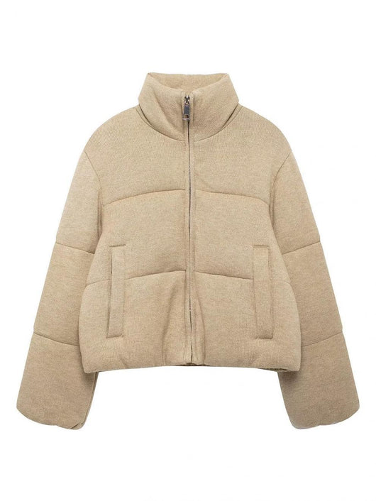 Chaqueta de Algodón con Cuello Mao - Estilo Europeo y Americano - Image 25