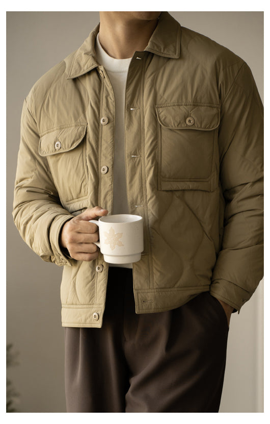 Chaqueta de Plumón de Pato Premium para Hombre - Otoño e Invierno - Image 17