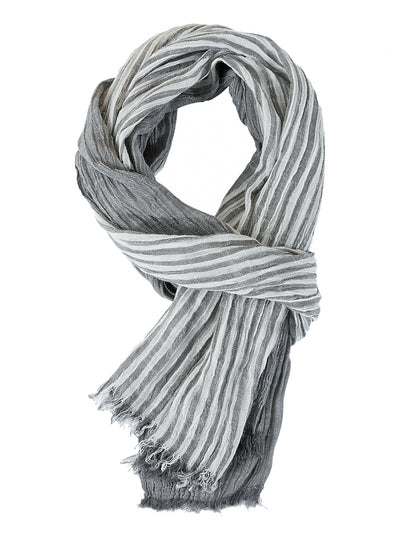 Bufanda Hombre Rayas Primavera Verano - Diseño Bicolor Versátil - Image 52