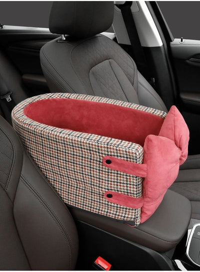 Cama Elevada para Mascotas con Soporte en Consola Central del Auto - Image 19
