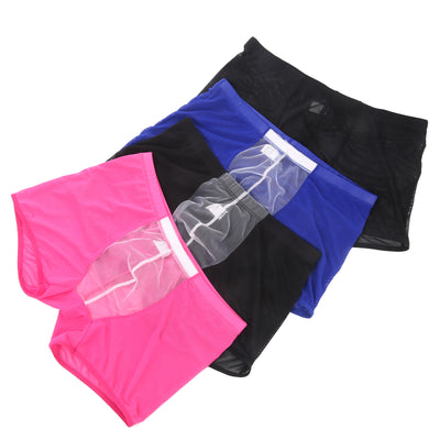 Bóxers Deportivos de Malla Transpirable para Hombre - Image 46