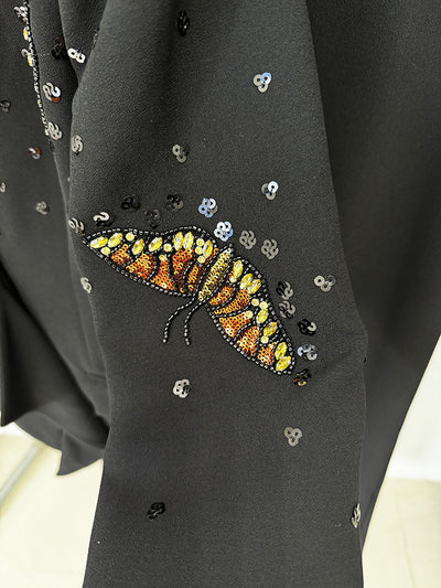 Conjunto de Traje con Mariposas 3D y Cristales Brillantes para Mujer - Image 9
