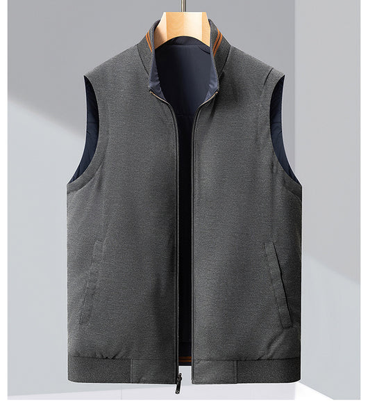 Chaleco Reversible Casual para Hombre sin Mangas - Image 17